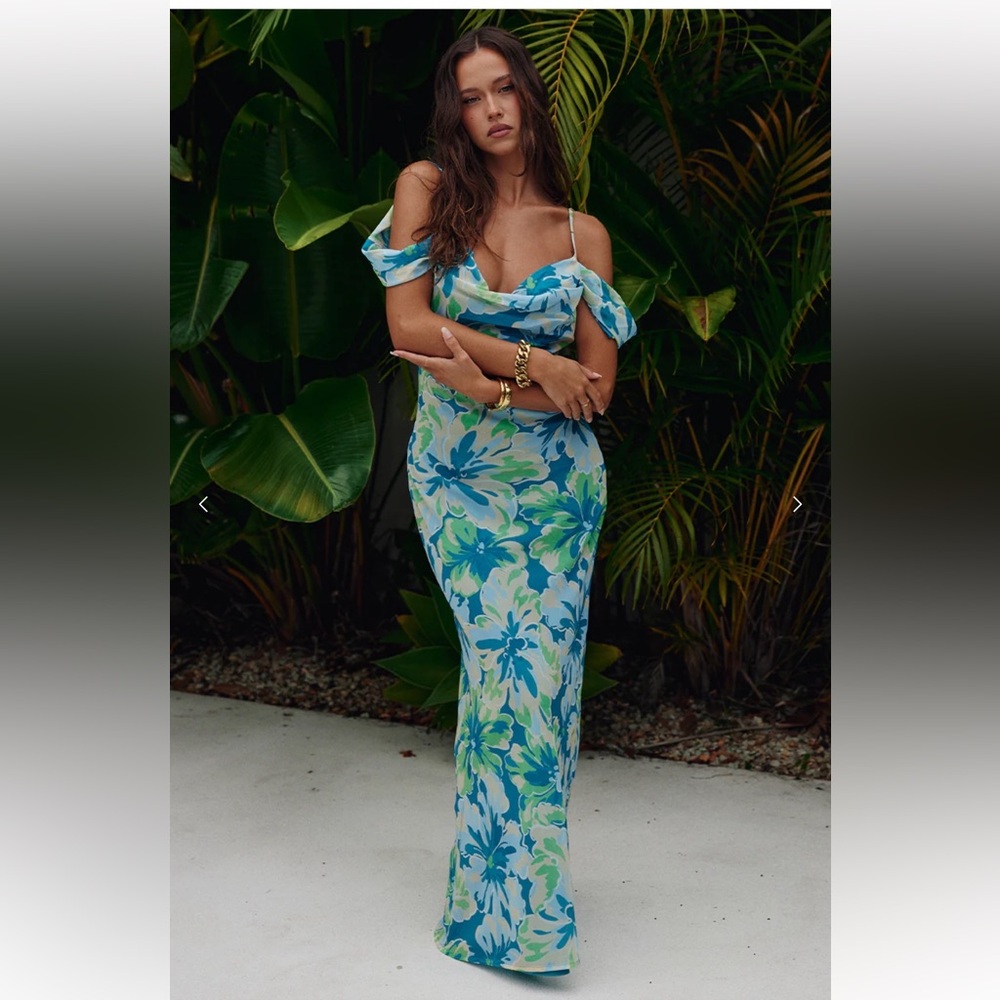 Runaway the Label Floral Maxi Dress